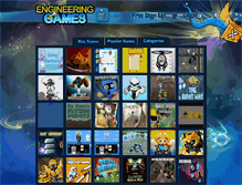 Tablet Screenshot of engineering-games.net
